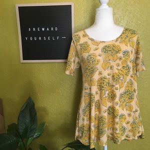 Lularoe | Yellow Floral Tunic